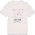 Saint-Thual karta t-shirt