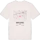 Saint-Ulphace karta t-shirt