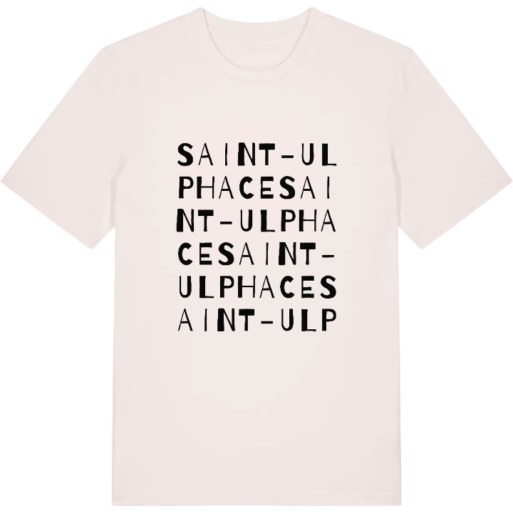 Saint-Ulphace ordlek t-shirt – t-shirt från PinShirt