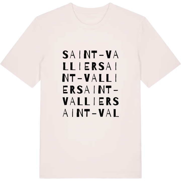 Saint-Vallier ordlek t-shirt – t-shirt från PinShirt