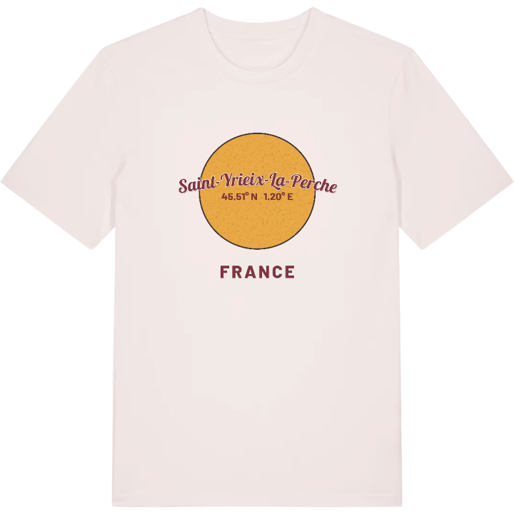 Saint-Yrieix-la-Perche cirkel t-shirt – t-shirt från PinShirt