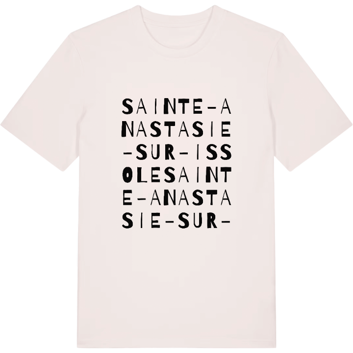Sainte-Anastasie-sur-Issole ordlek t-shirt – t-shirt från PinShirt