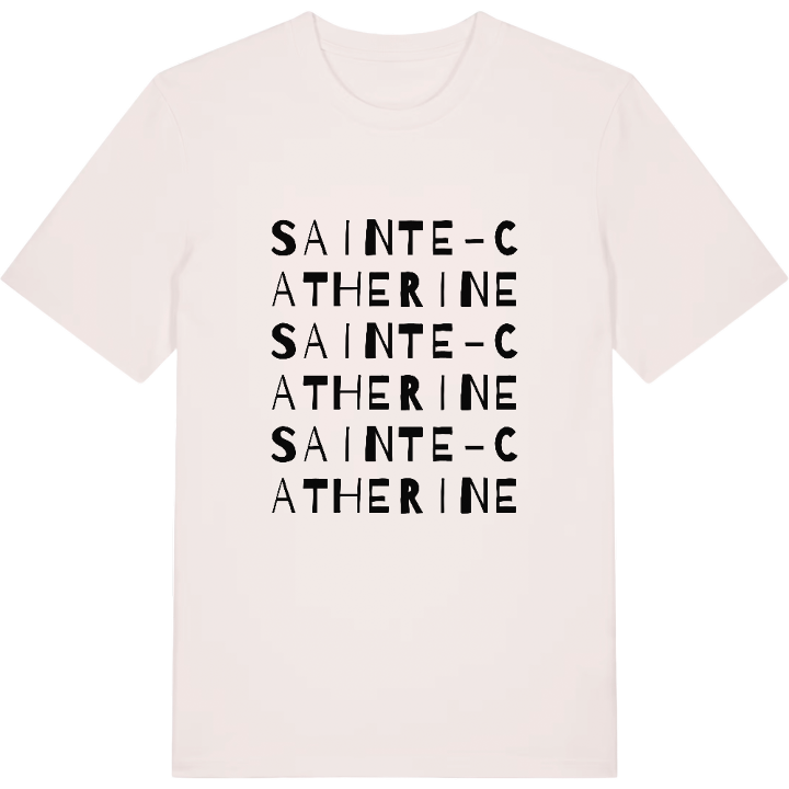 Sainte-Catherine ordlek t-shirt – t-shirt från PinShirt