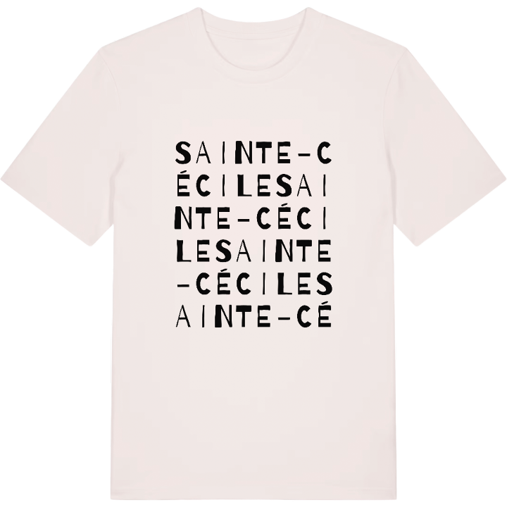 Sainte-Cécile ordlek t-shirt – t-shirt från PinShirt