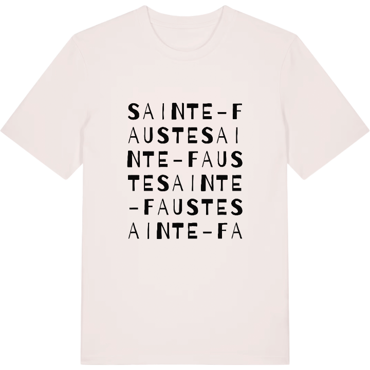 Sainte-Fauste ordlek t-shirt – t-shirt från PinShirt