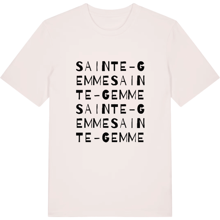 Sainte-Gemme ordlek t-shirt – t-shirt från PinShirt