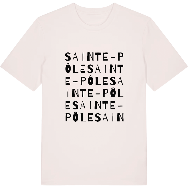 Sainte-Pôle ordlek t-shirt – t-shirt från PinShirt