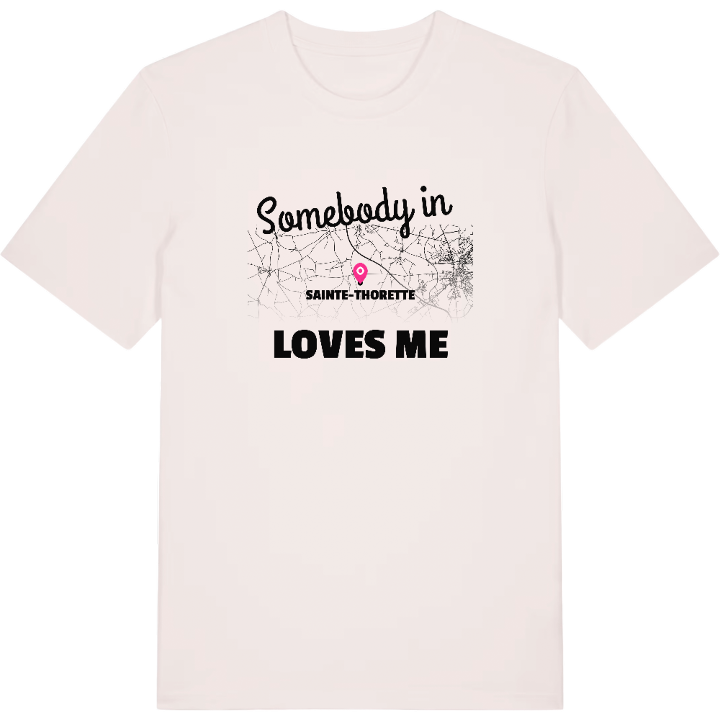 Någon i Sainte-Thorette älskar mig t-shirt – t-shirt från PinShirt