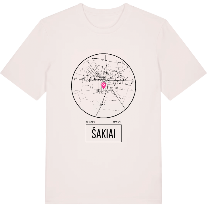 Šakiai t-shirt – t-shirt från PinShirt