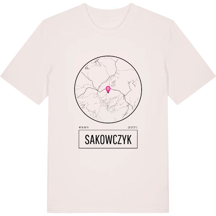 Sakowczyk t-shirt – t-shirt från PinShirt