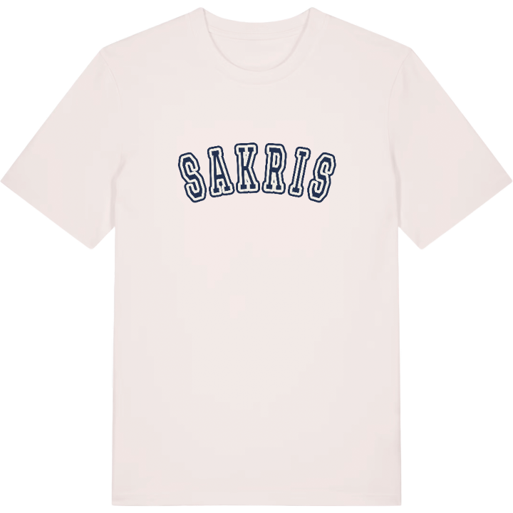 Sakris college t-shirt – t-shirt från PinShirt