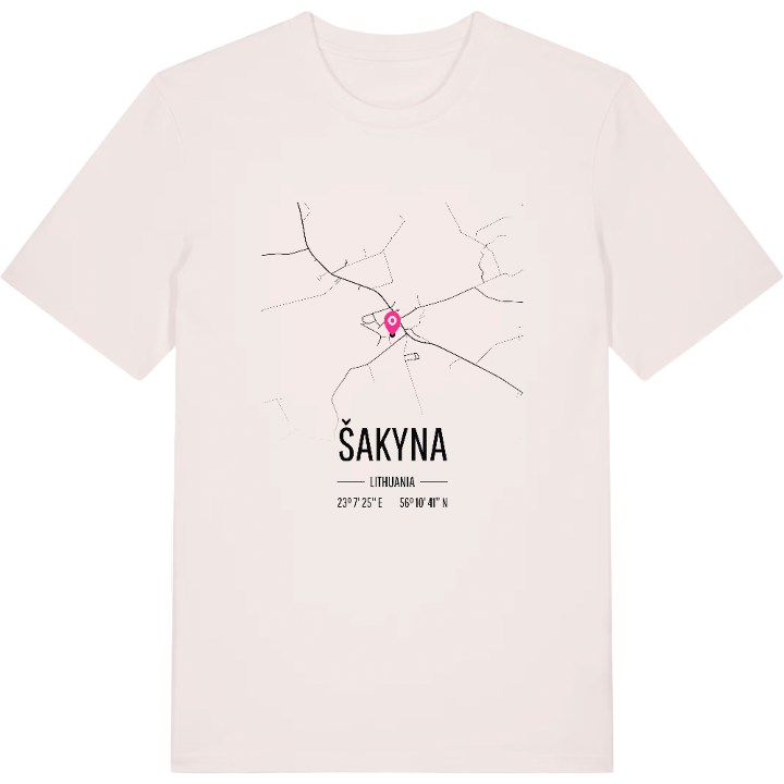 Šakyna karta t-shirt – t-shirt från PinShirt