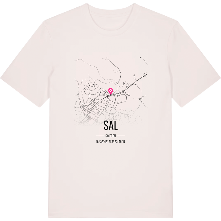 Sal karta t-shirt – t-shirt från PinShirt