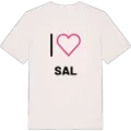 Jag älskar Sal t-shirt stort tryck