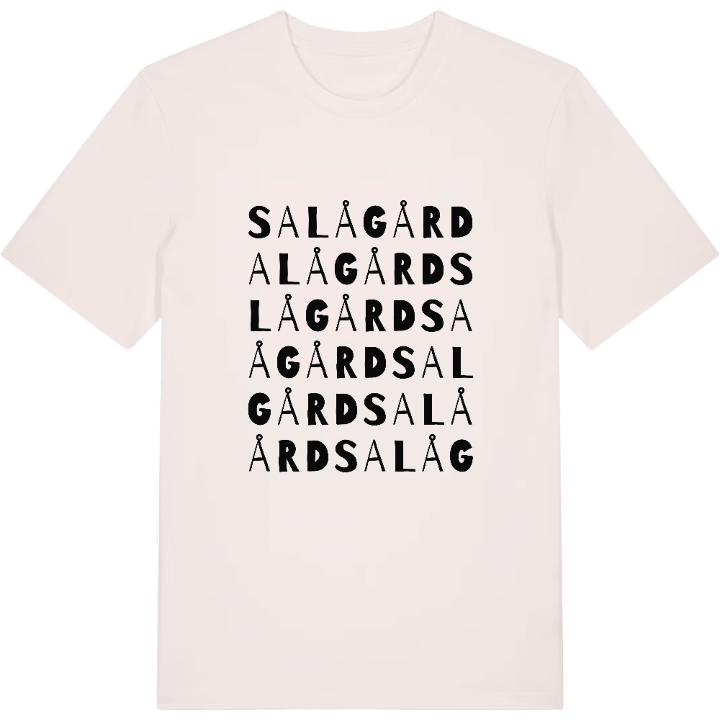 Salå gård ordlek t-shirt – t-shirt från PinShirt