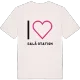 Jag älskar Salå station t-shirt stort tryck