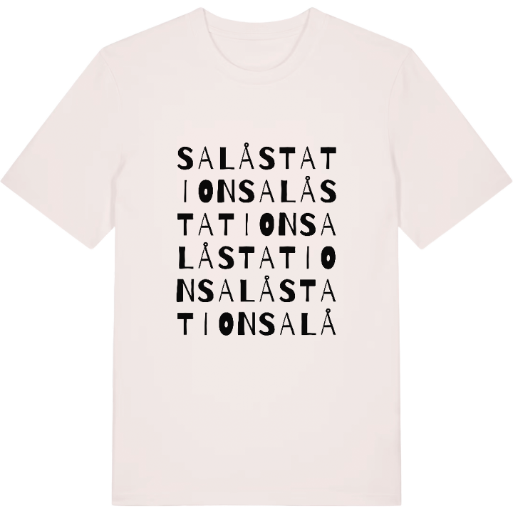 Salå station ordlek t-shirt – t-shirt från PinShirt