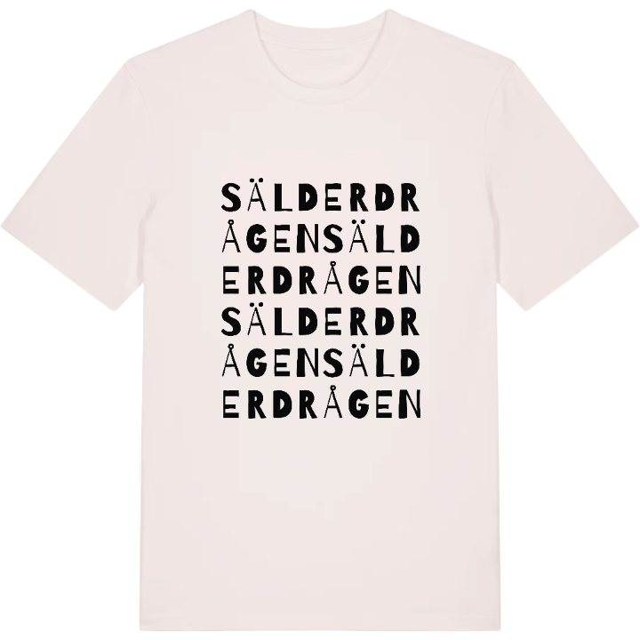 Sälderdrågen ordlek t-shirt – t-shirt från PinShirt
