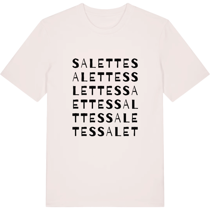 Salettes ordlek t-shirt – t-shirt från PinShirt