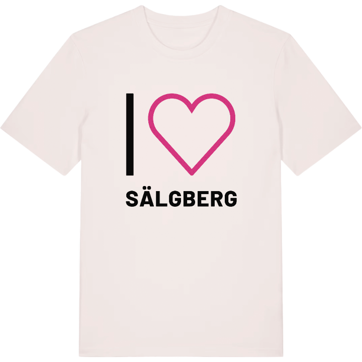 Jag älskar Sälgberg t-shirt stort tryck – t-shirt från PinShirt