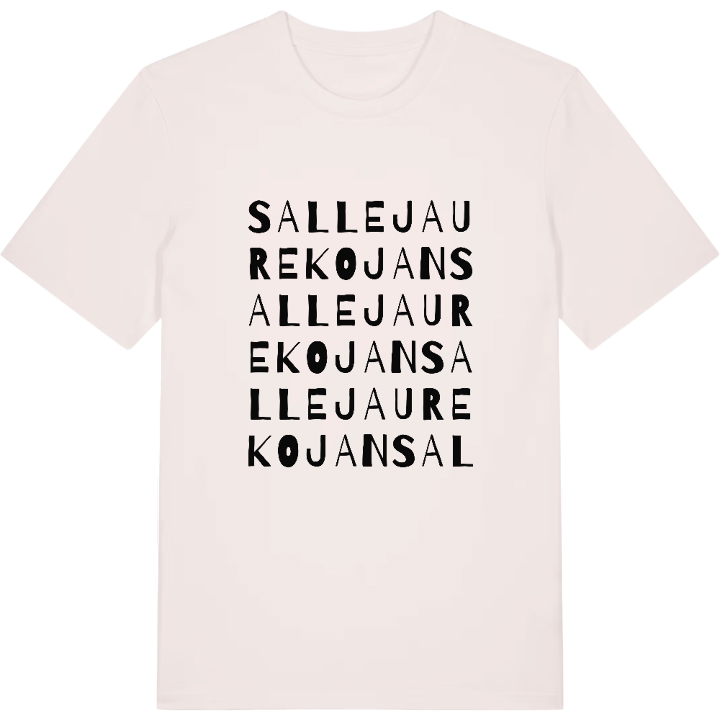 Sallejaurekojan ordlek t-shirt – t-shirt från PinShirt