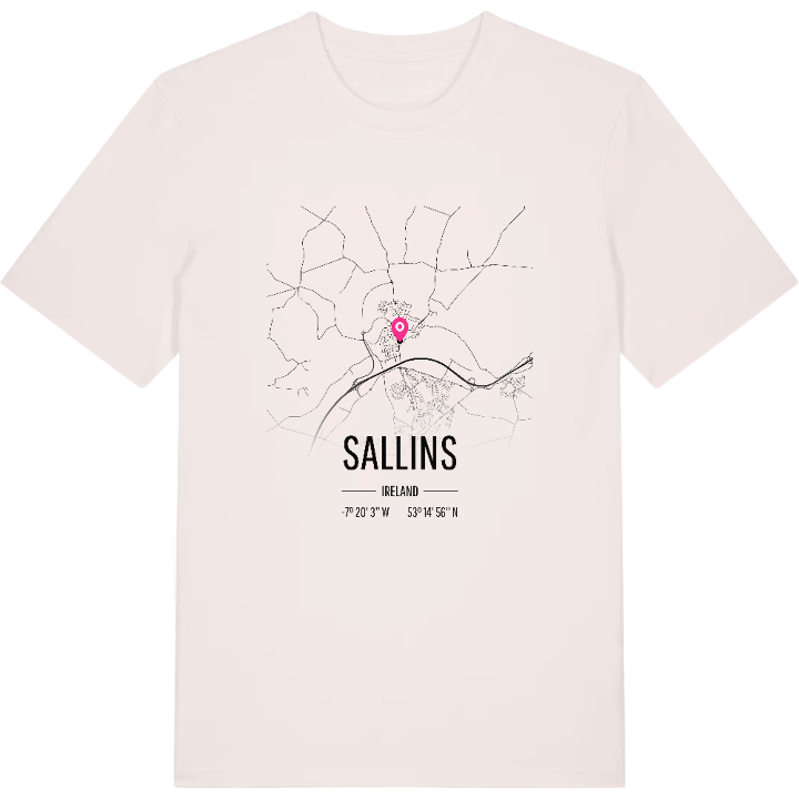 Sallins karta t-shirt – t-shirt från PinShirt