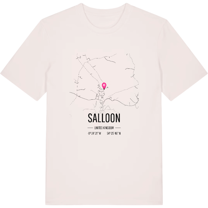 Salloon karta t-shirt – t-shirt från PinShirt