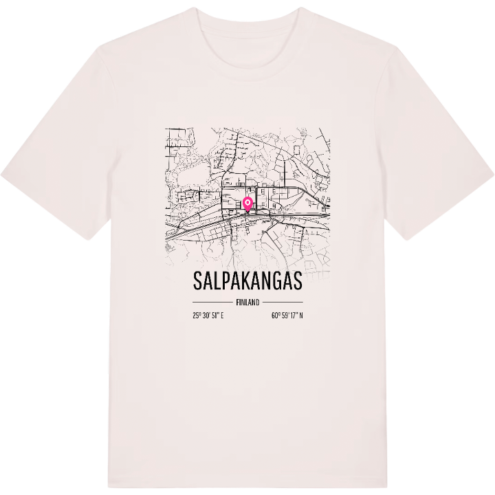 Salpakangas karta t-shirt – t-shirt från PinShirt