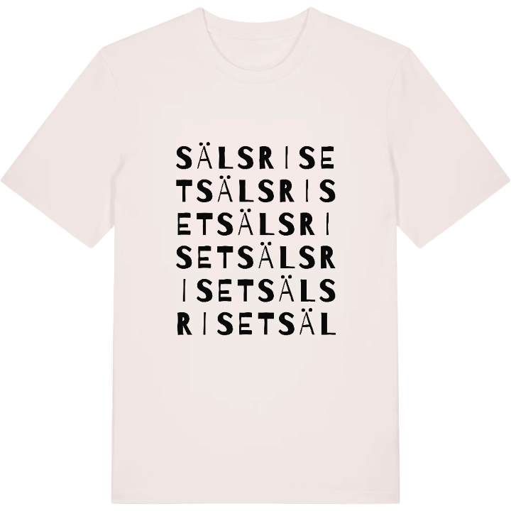 Sälsriset ordlek t-shirt – t-shirt från PinShirt