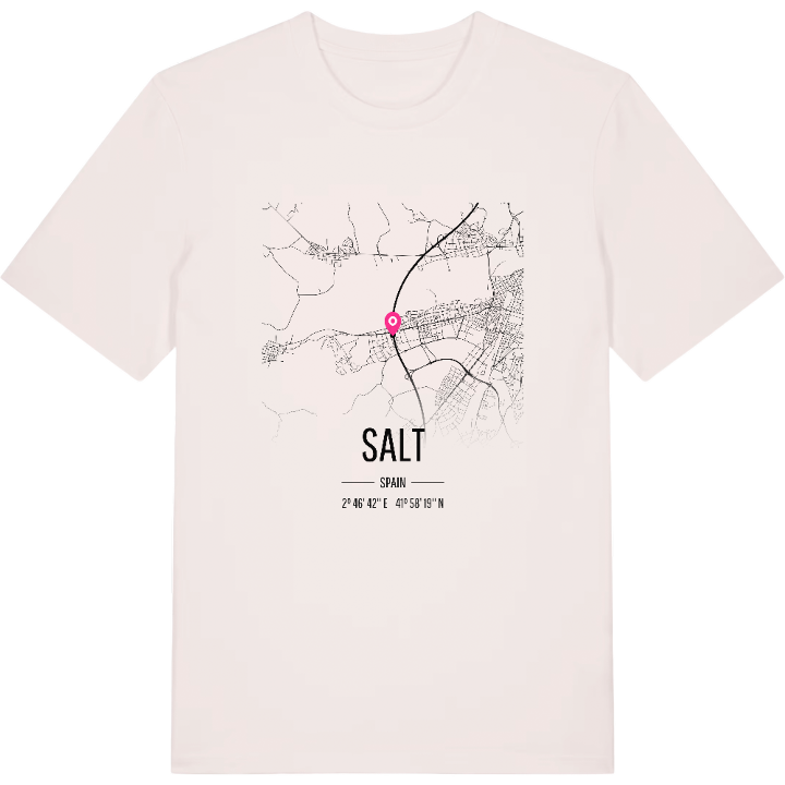Salt karta t-shirt – t-shirt från PinShirt