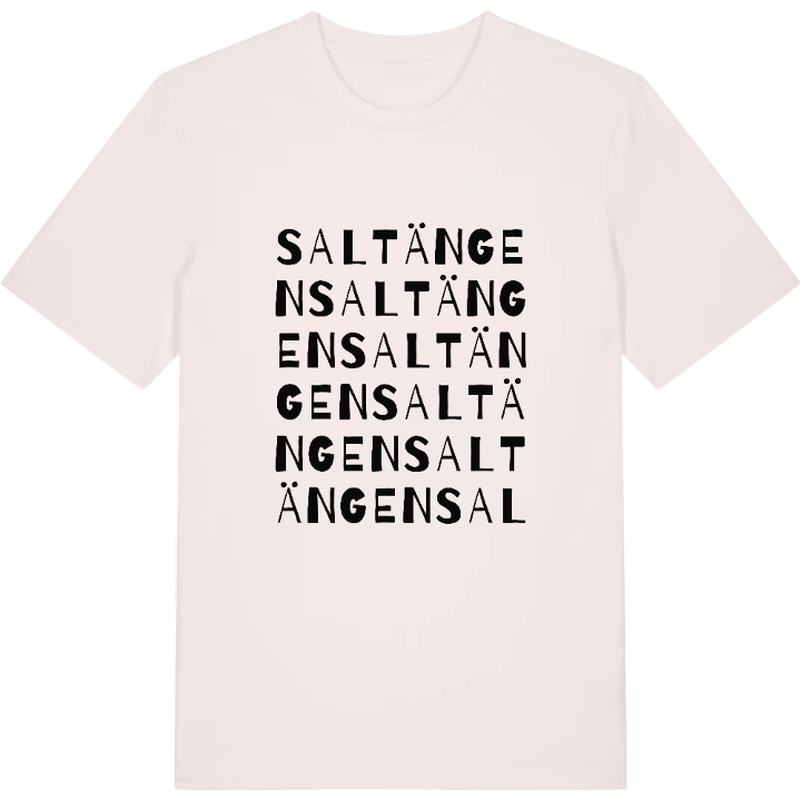 Saltängen ordlek t-shirt – t-shirt från PinShirt