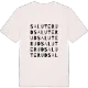 Saluterud ordlek t-shirt