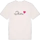 Säm hjärta t-shirt