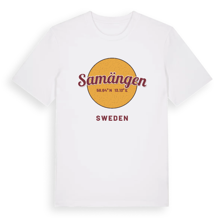 Samängen cirkel t-shirt – t-shirt från PinShirt