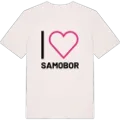 Jag älskar Samobor t-shirt stort tryck