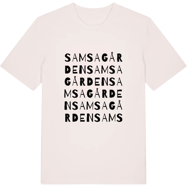 Samsagården ordlek t-shirt – t-shirt från PinShirt