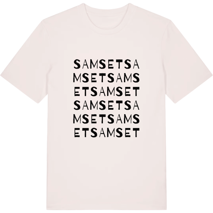 Samset ordlek t-shirt – t-shirt från PinShirt