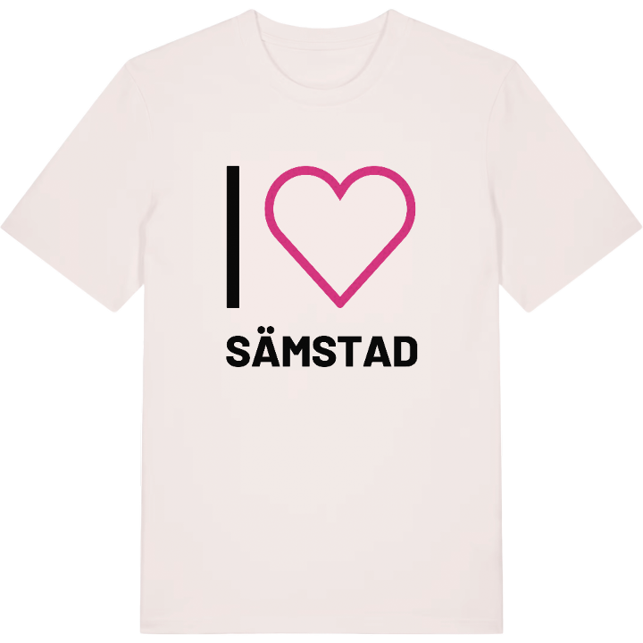 Jag älskar Sämstad t-shirt stort tryck – t-shirt från PinShirt