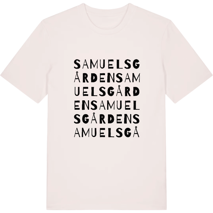 Samuelsgården ordlek t-shirt – t-shirt från PinShirt