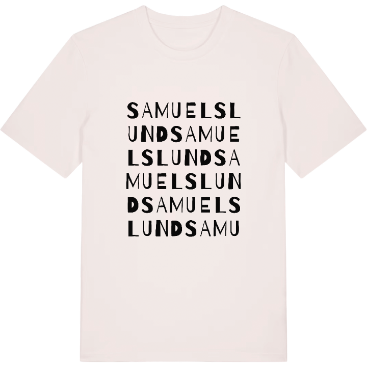 Samuelslund ordlek t-shirt – t-shirt från PinShirt