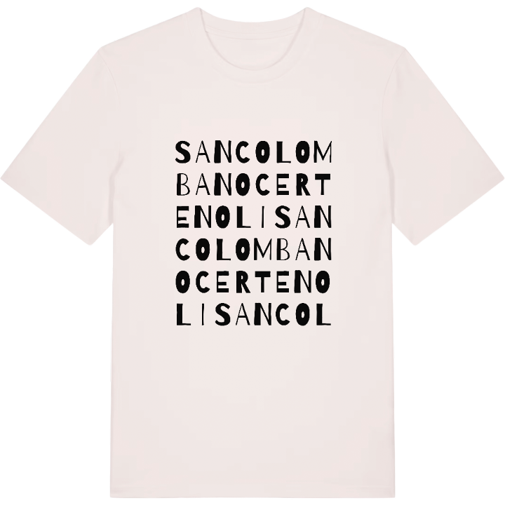 San Colombano Certenoli ordlek t-shirt – t-shirt från PinShirt