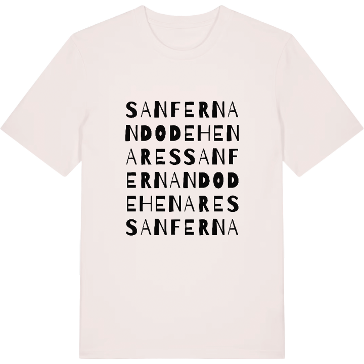 San Fernando de Henares ordlek t-shirt – t-shirt från PinShirt