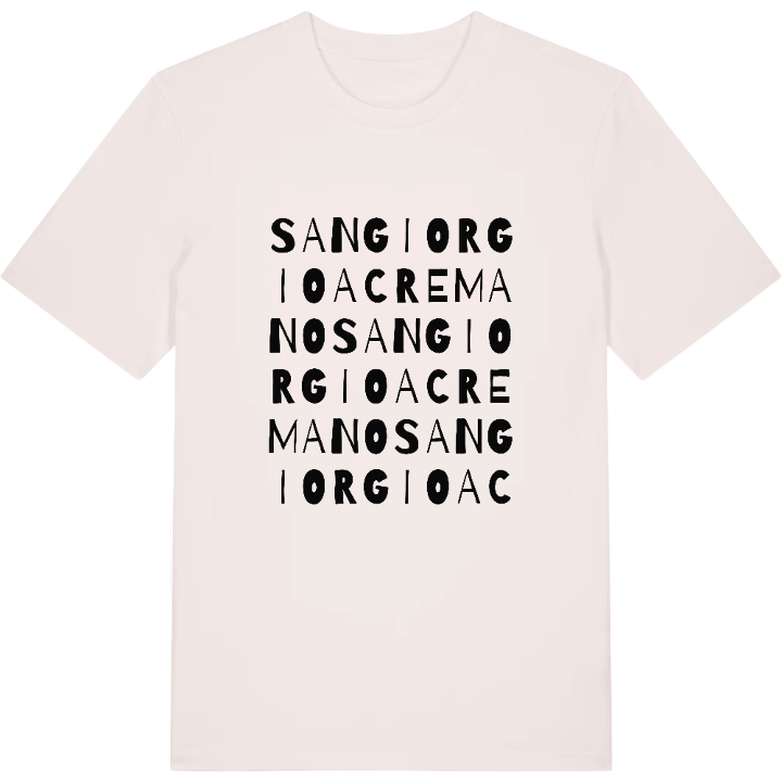 San Giorgio a Cremano ordlek t-shirt – t-shirt från PinShirt