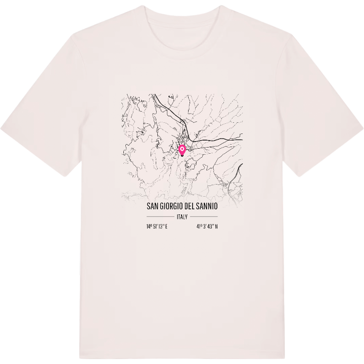 San Giorgio del Sannio karta t-shirt – t-shirt från PinShirt