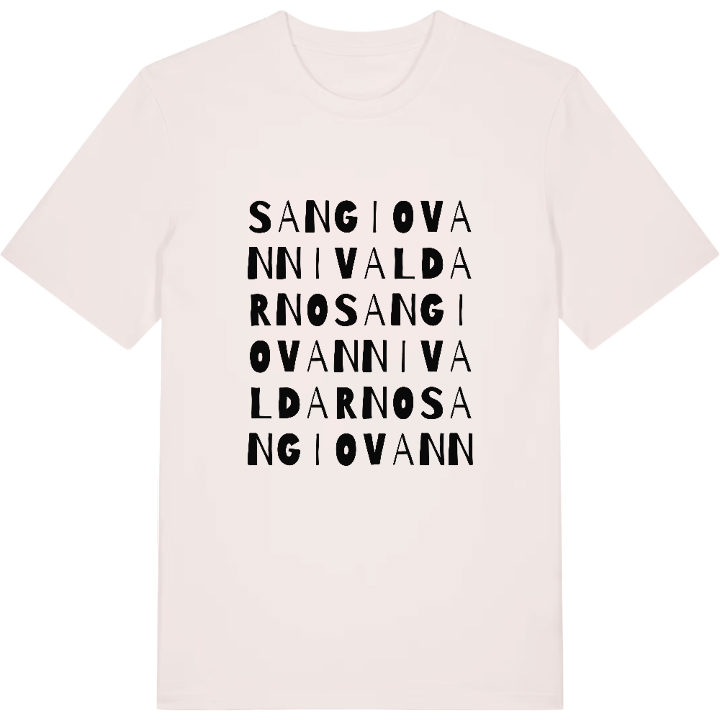 San Giovanni Valdarno ordlek t-shirt – t-shirt från PinShirt