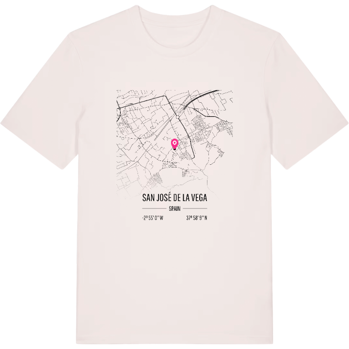 San José de la Vega karta t-shirt – t-shirt från PinShirt