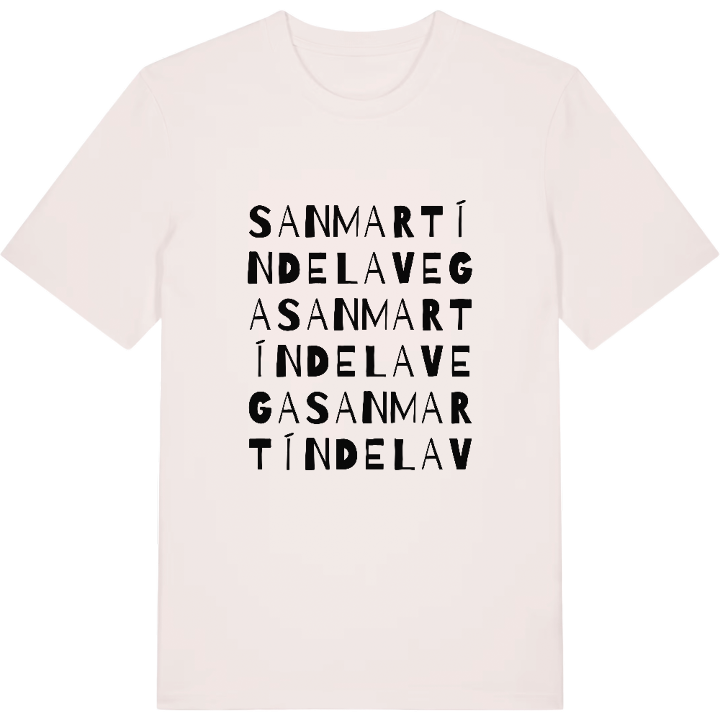 San Martín de la Vega ordlek t-shirt – t-shirt från PinShirt