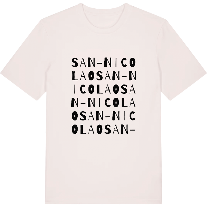 San-Nicolao ordlek t-shirt – t-shirt från PinShirt