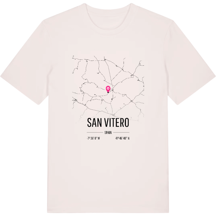 San Vitero karta t-shirt – t-shirt från PinShirt