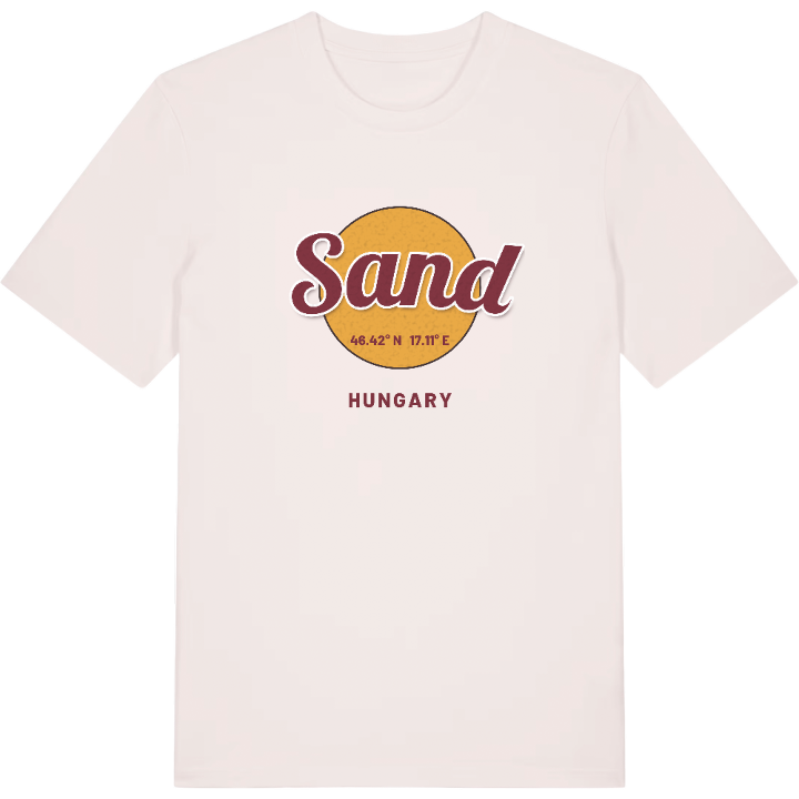 Sand cirkel t-shirt – t-shirt från PinShirt